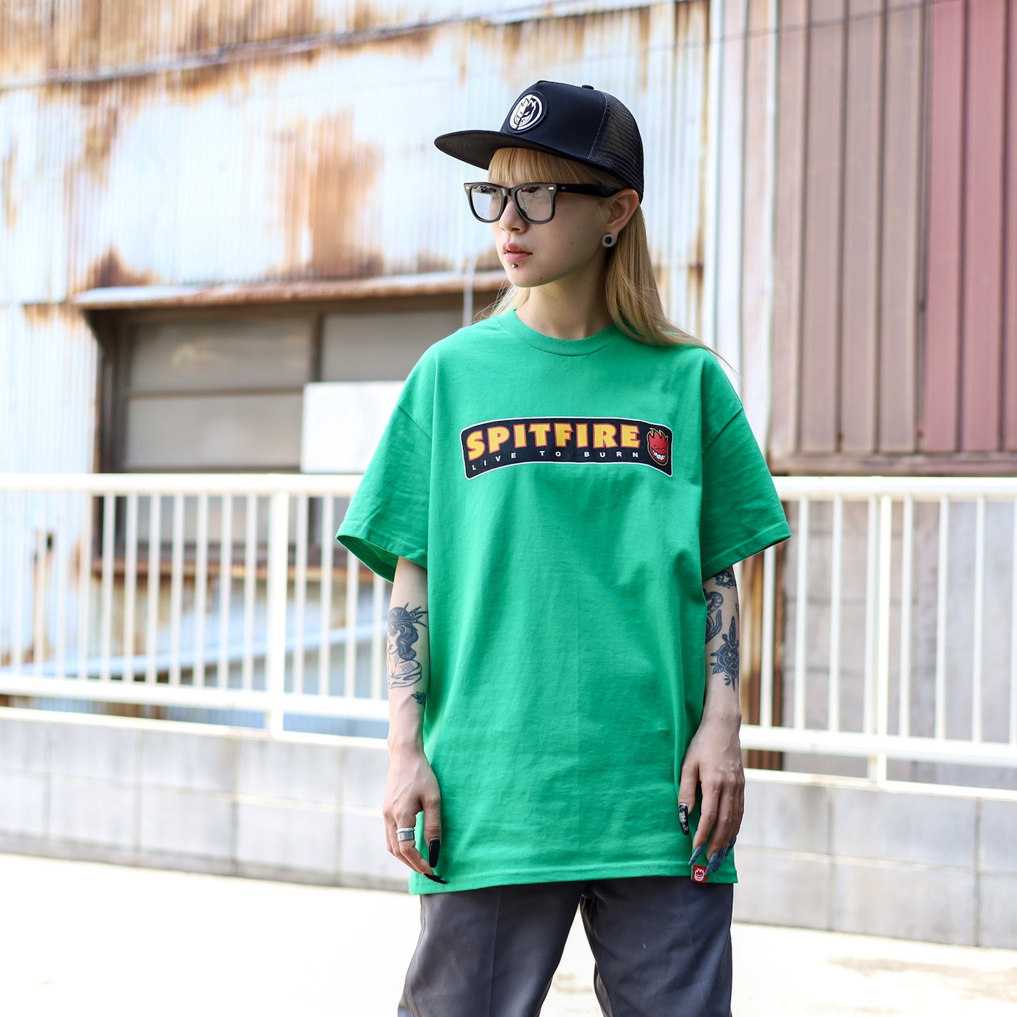 SPITFIRE / LTB TEE (KELLY)