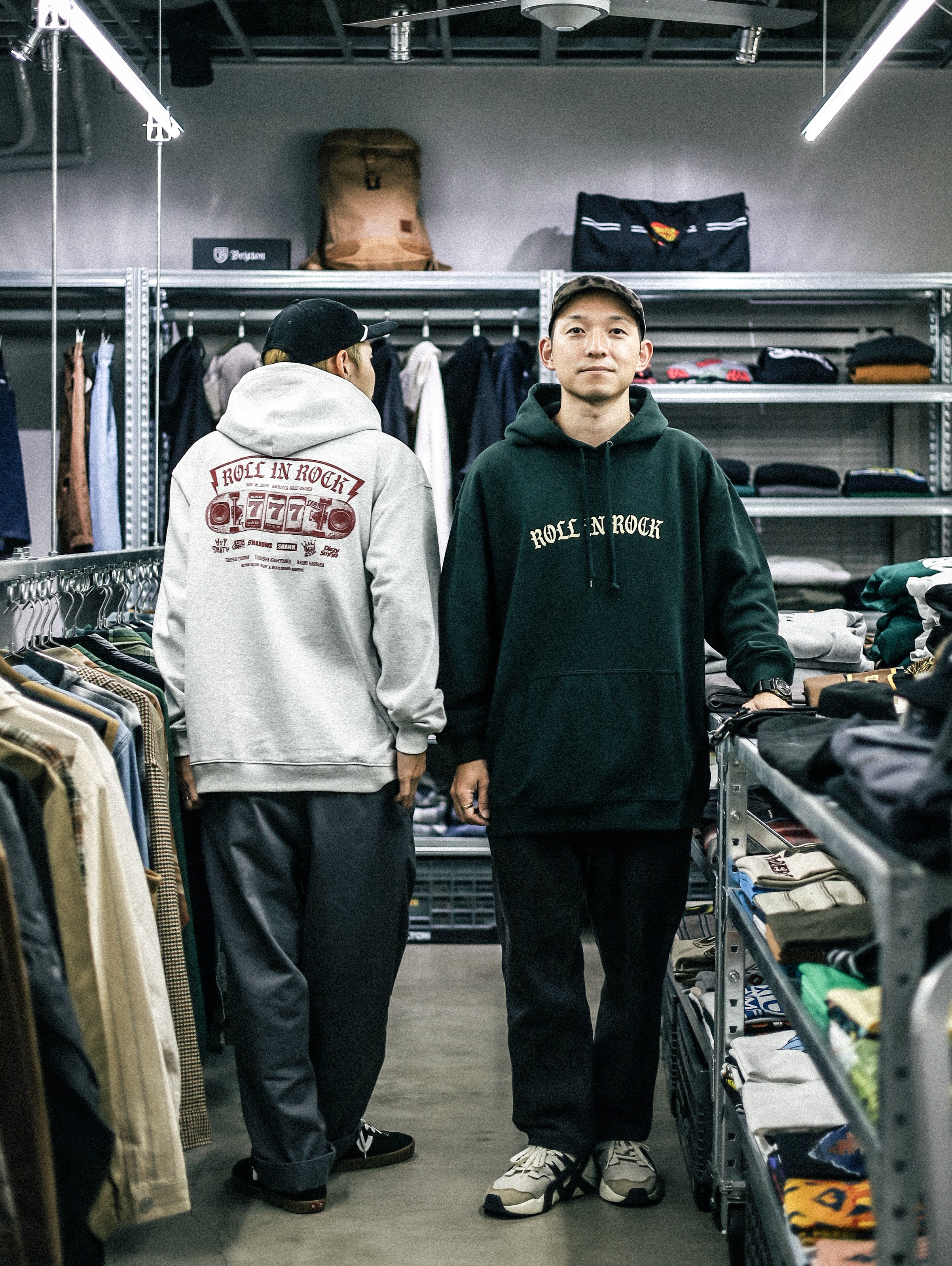 LZBN / ROLL IN ROCK VOL.7 777 PULLOVER HOODIE (DARK GREEN) – Feelin'