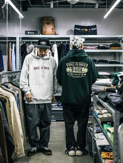 LZBN / ROLL IN ROCK VOL.7 777 PULLOVER HOODIE (DARK GREEN)