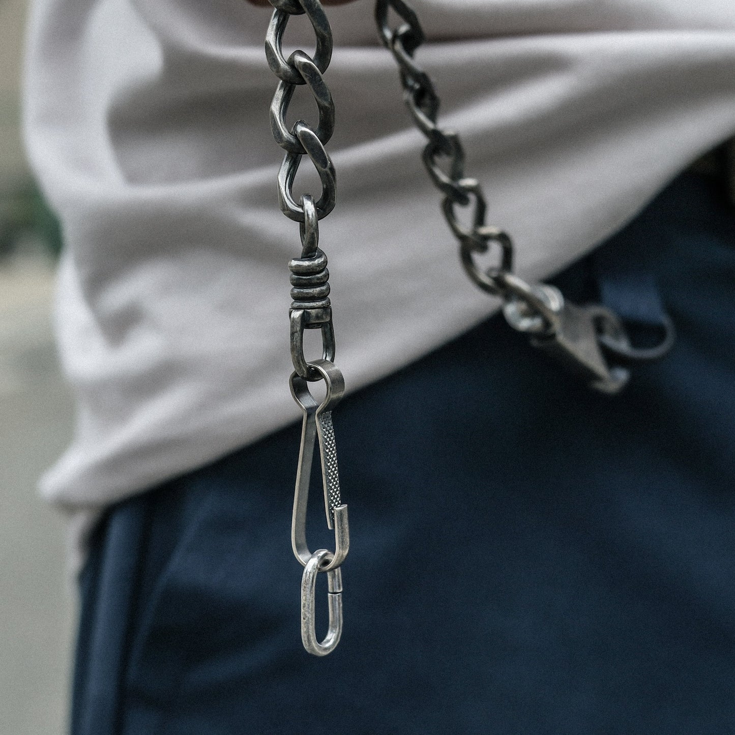 UNCROWD / WALLET CHAINS (SILVER)