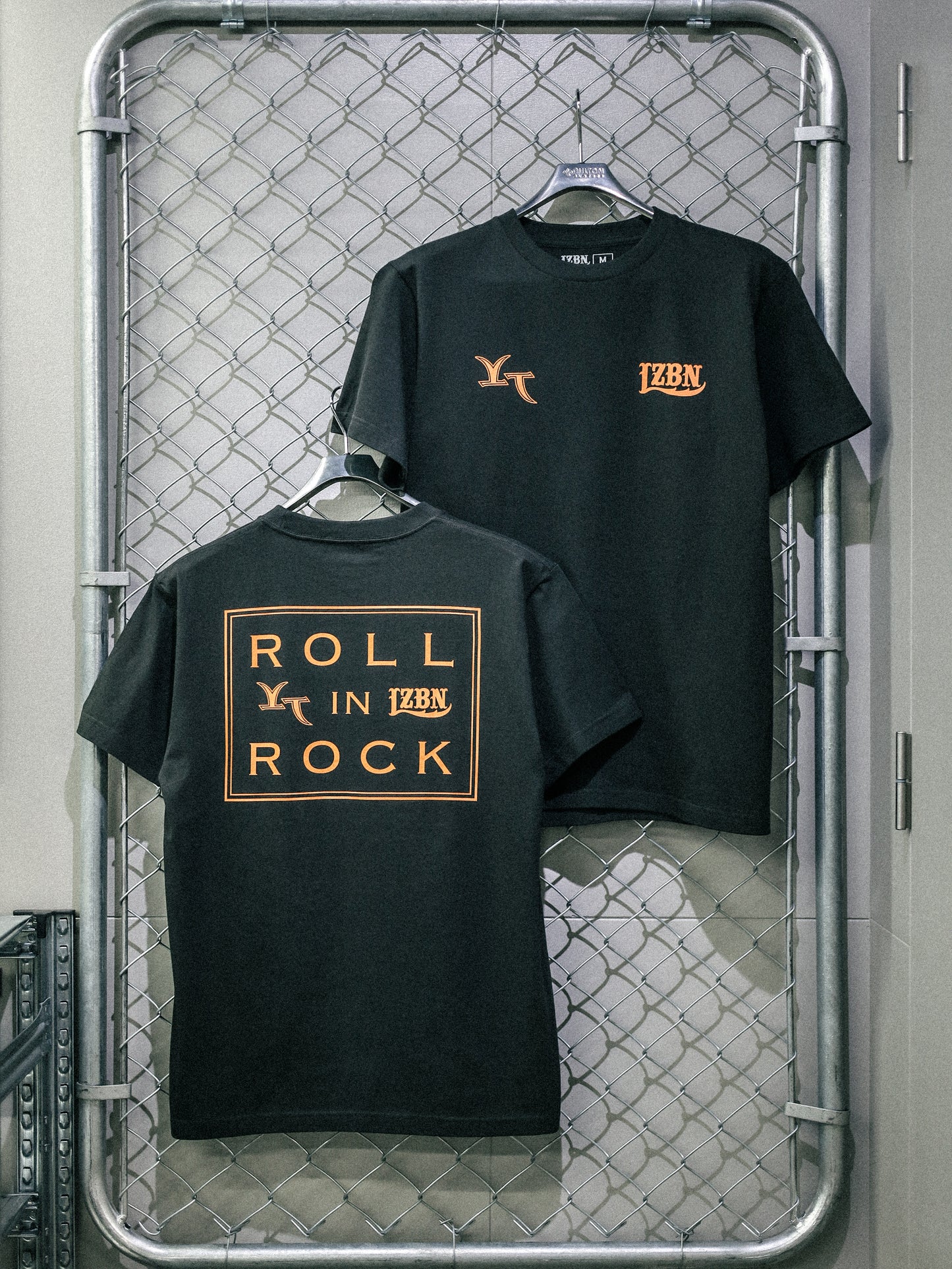 LZBN / ROLL IN ROCK VOL.7 RIR LOGO S/S TEE (SMOKE BLACK)