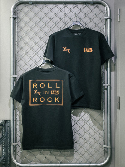 LZBN / ROLL IN ROCK VOL.7 RIR LOGO S/S TEE (SMOKE BLACK)