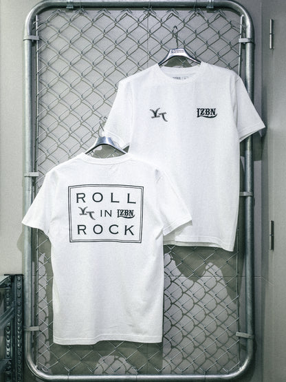 LZBN / ROLL IN ROCK VOL.7 RIR LOGO S/S TEE (WHITE)