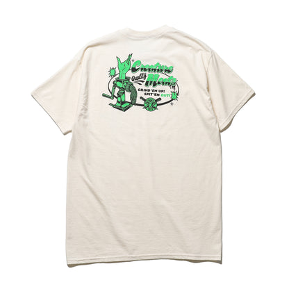 CREATURE / MEAT GRINDER S/S TEE (NATURAL)