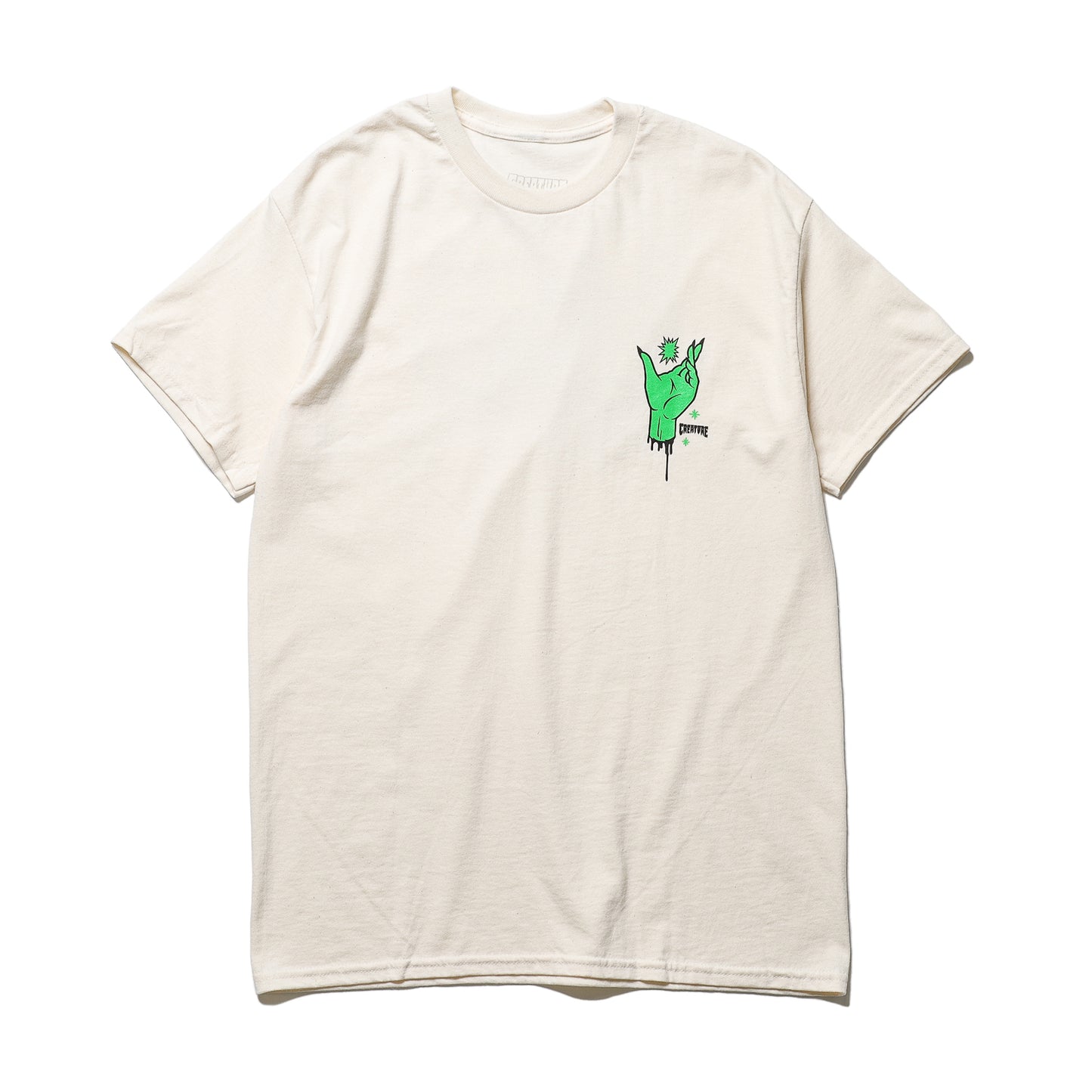 CREATURE / MEAT GRINDER S/S TEE (NATURAL)