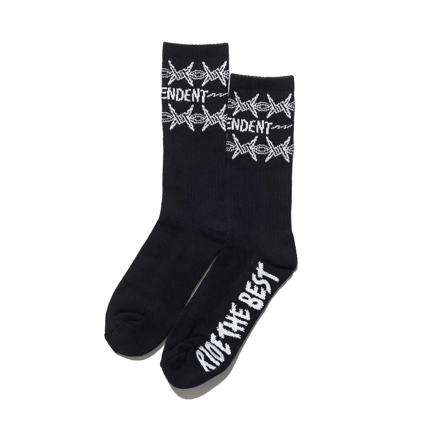 INDEPENDENT / BRATRUD NOTEBOOK MENS INDEPENDENT SOCKS (BLACK)