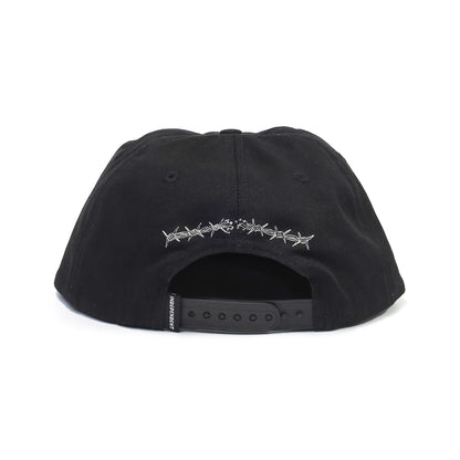 INDEPENDENT / BRATRUD NOTEBOOK SNAPBACK CAP (BLACK)