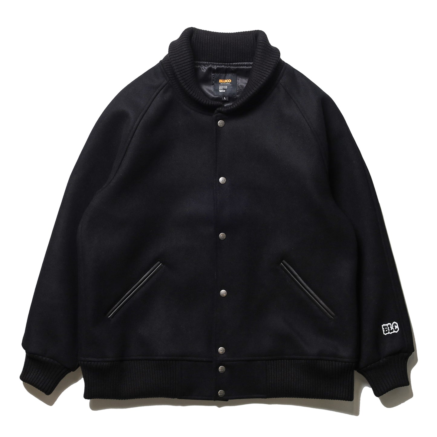 BLUCO / HEAVY MELTON PHARAOH COAT (BLACK)