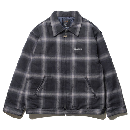 BLUCO / OMBRE CHECK WINTER WORK JACKET (BLACK)