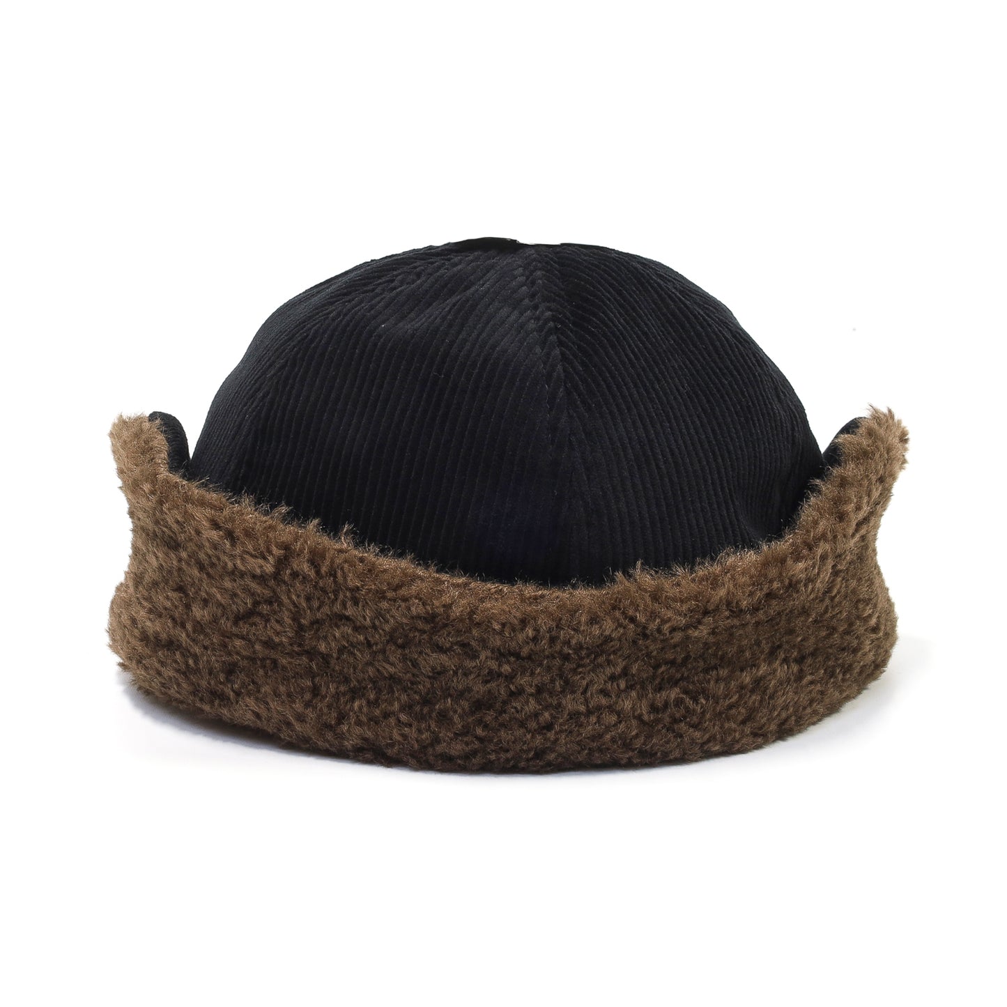 BLUCO / CORDUROY EAR FLAP CAP (BLACK)