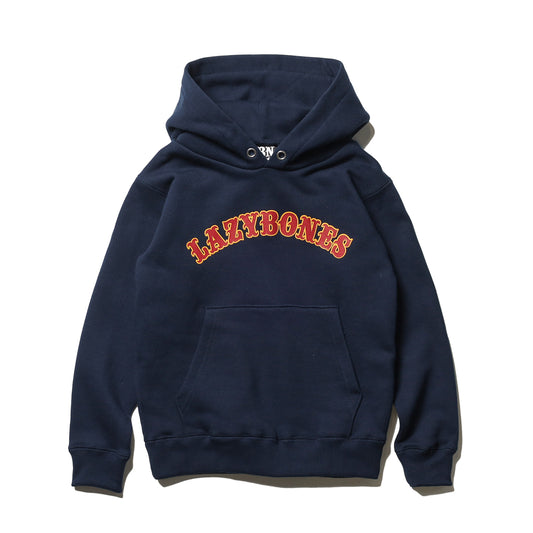 LZBN / KIDS ARCH LOGO PULLOVER HOODIE (NAVY)