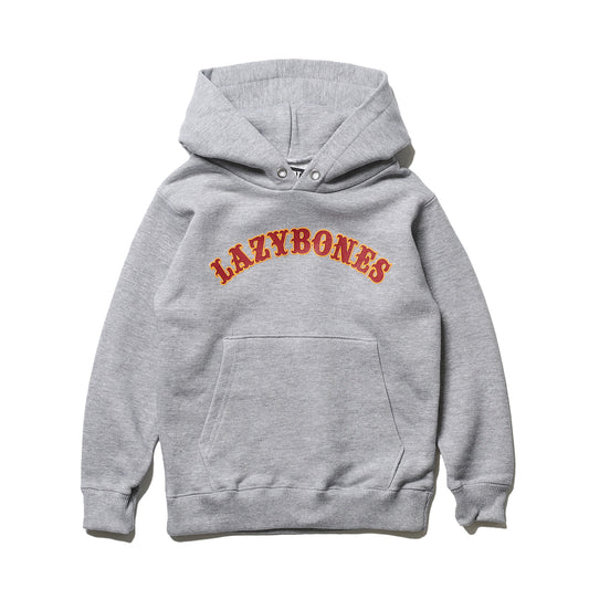 LZBN / KIDS ARCH LOGO PULLOVER HOODIE (HEATHER GREY)