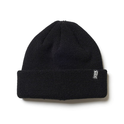 LZBN / STANDARD CHUNKY BEANIE (BLACK)