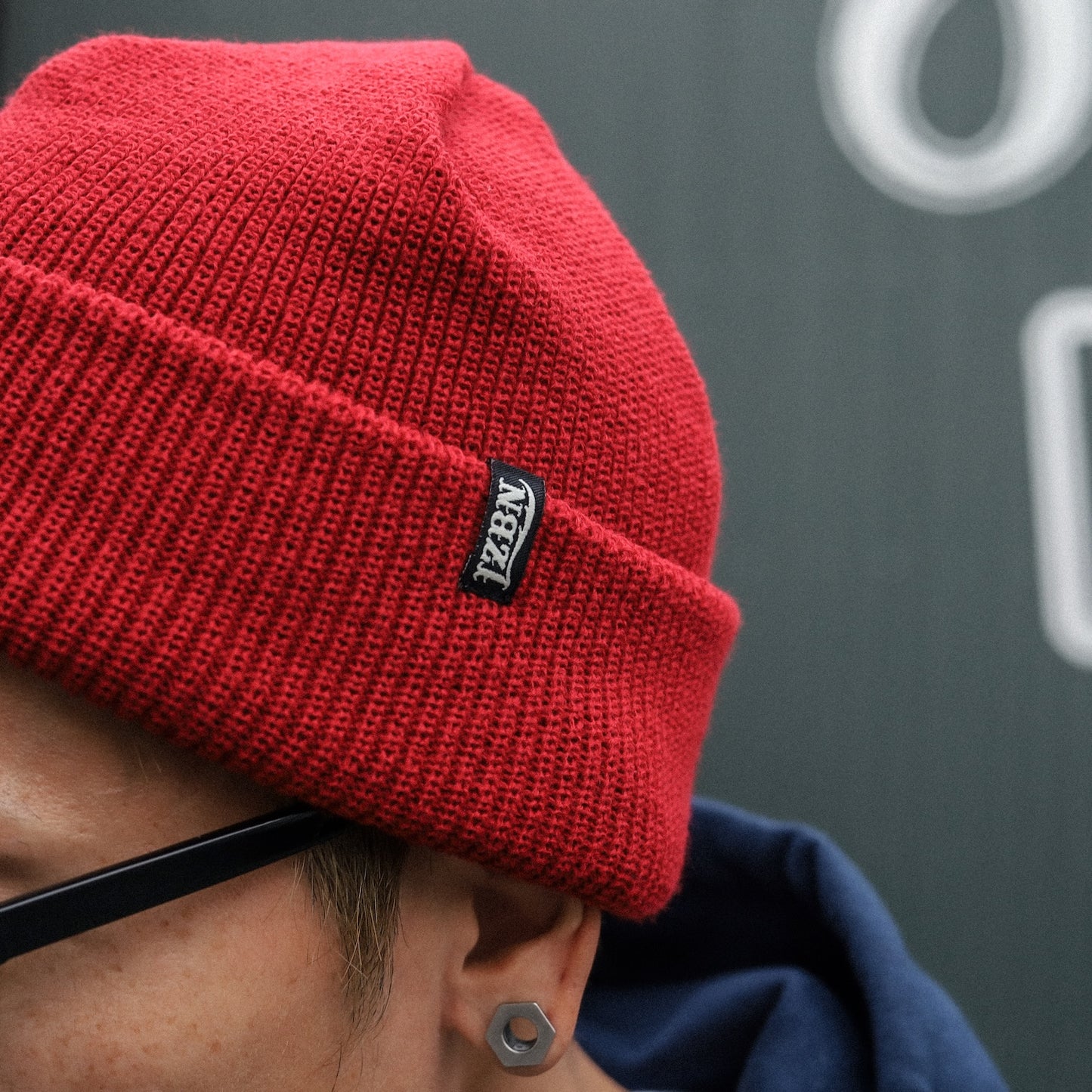LZBN / STANDARD CHUNKY BEANIE (CARDINAL)