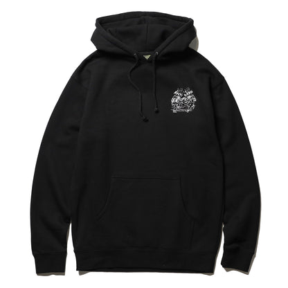 ANTIHERO / RUDER BWOYS PULLOVER HOODIE (BLACK)