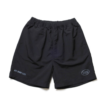 LZBN / OVAL LOGO II NYLON EASY SHORT (BLACK)