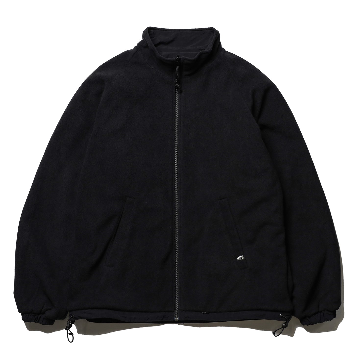 LZBN / HOLLOW OVAL LOGO REVERSIBLE JACKET (BLACK/BLACK)