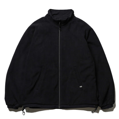 LZBN / HOLLOW OVAL LOGO REVERSIBLE JACKET (BLACK/BLACK)