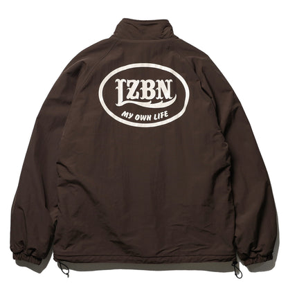 LZBN / HOLLOW OVAL LOGO REVERSIBLE JACKET (DARK BROWN/BEIGE)