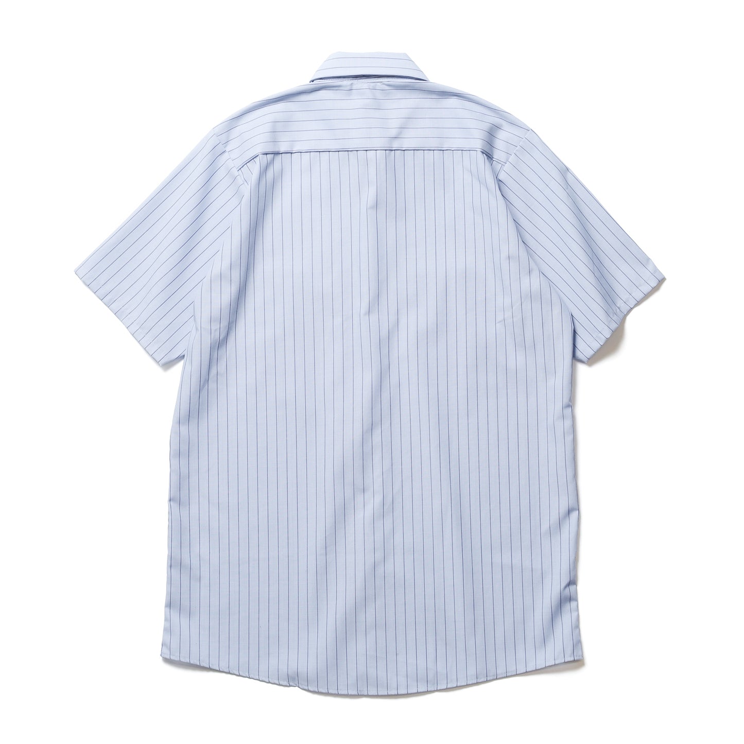 LZBN / WORKERS PATCH S/S WORK SHIRT (LIGHT BLUE STRIPE)