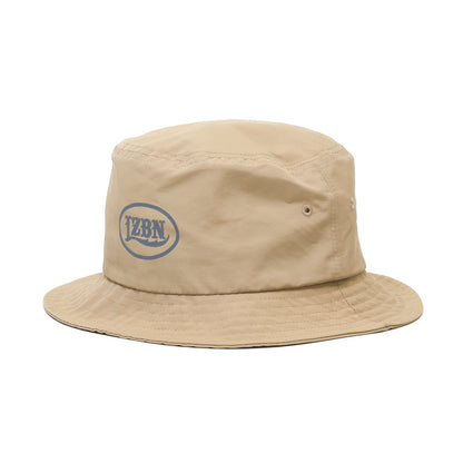 LZBN / OVAL LOGO II NYLON BUCKET HAT (KHAKI)