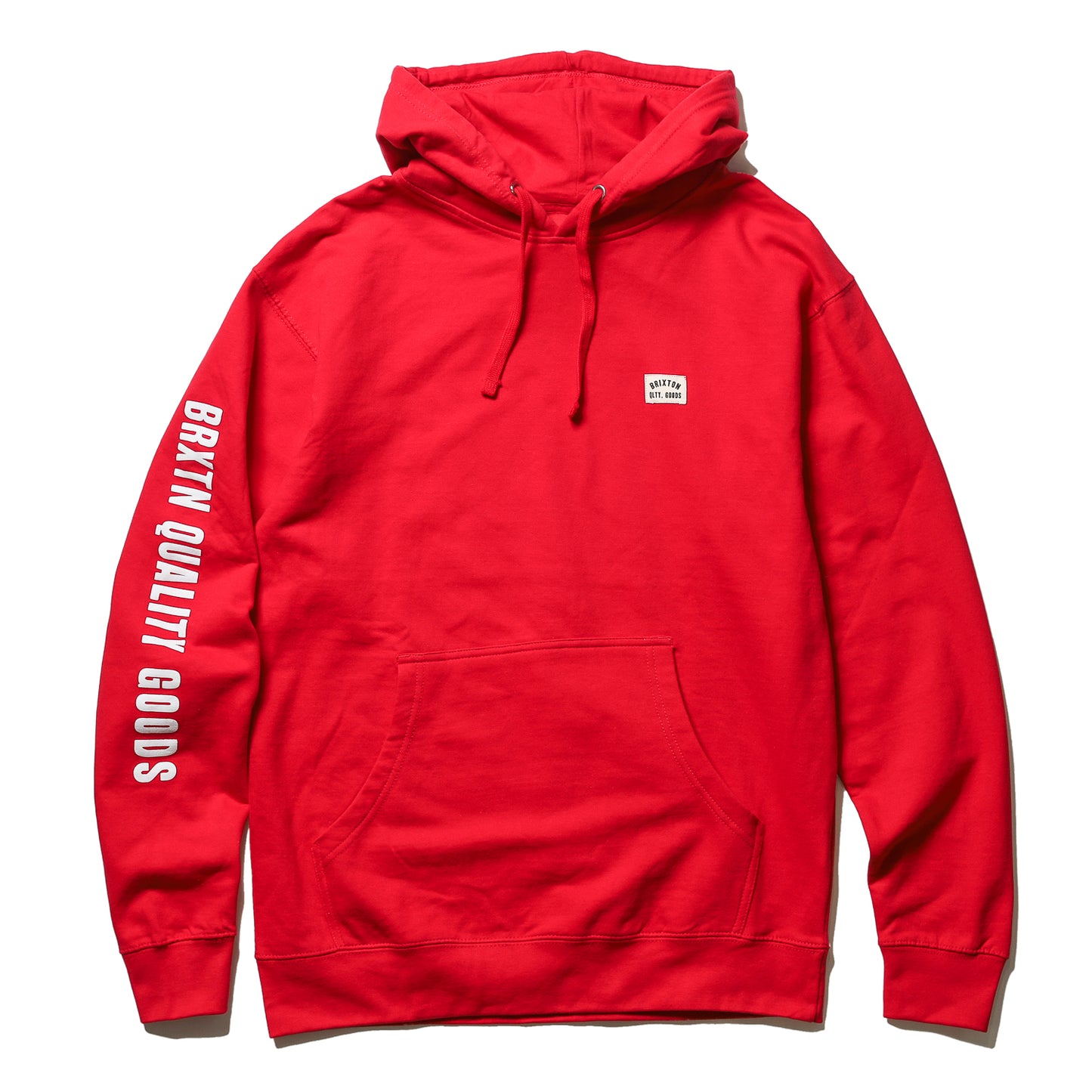 BRIXTON / WOODBURN LABEL HOODIE (ADRENALINE RUSH)