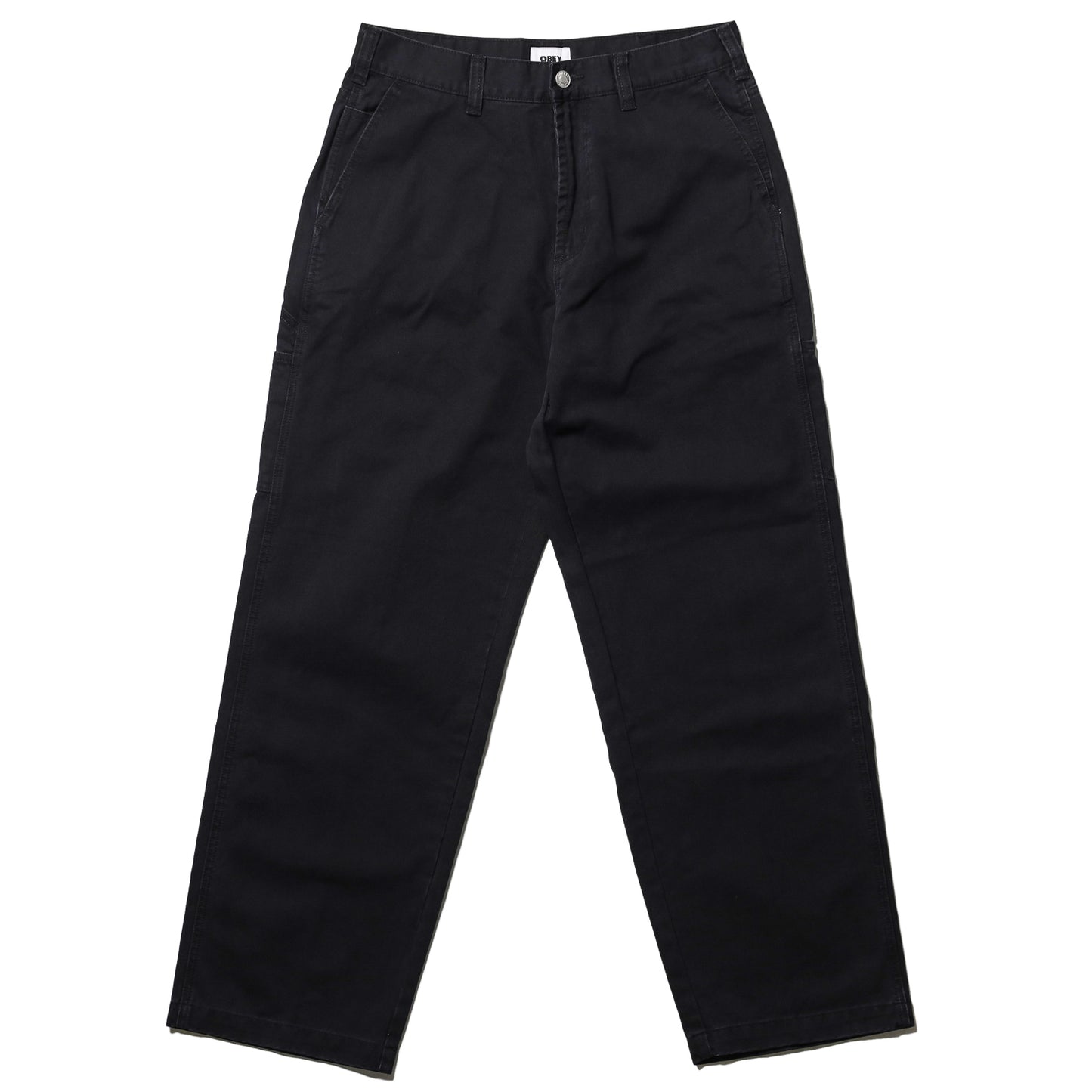 OBEY / BIG TIMER CARPENTER PANT (BLACK FADED WASH)