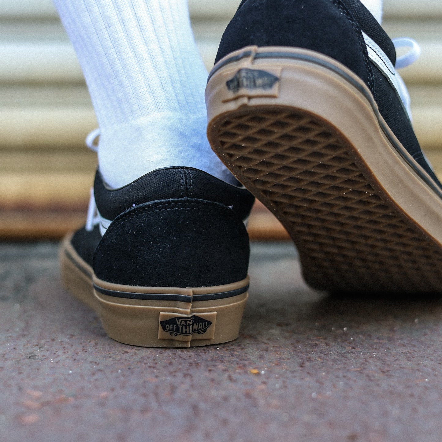 VANS / OLD SKOOL (BLACK/MEDIUM GUM)