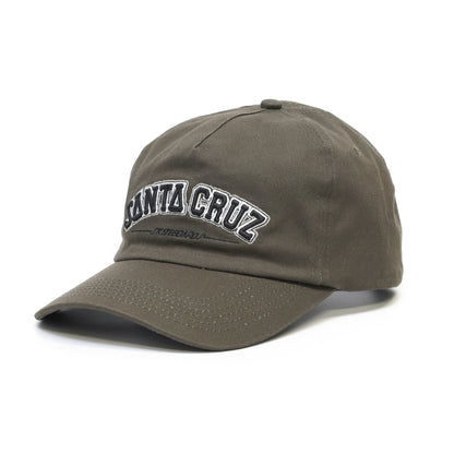 SANTA CRUZ / COLLEGIATE STRAPBACK CAP (ECO GREY)