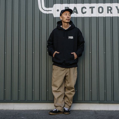 LZBN / LZBN LOGO PULLOVER HOODIE (BLACK)