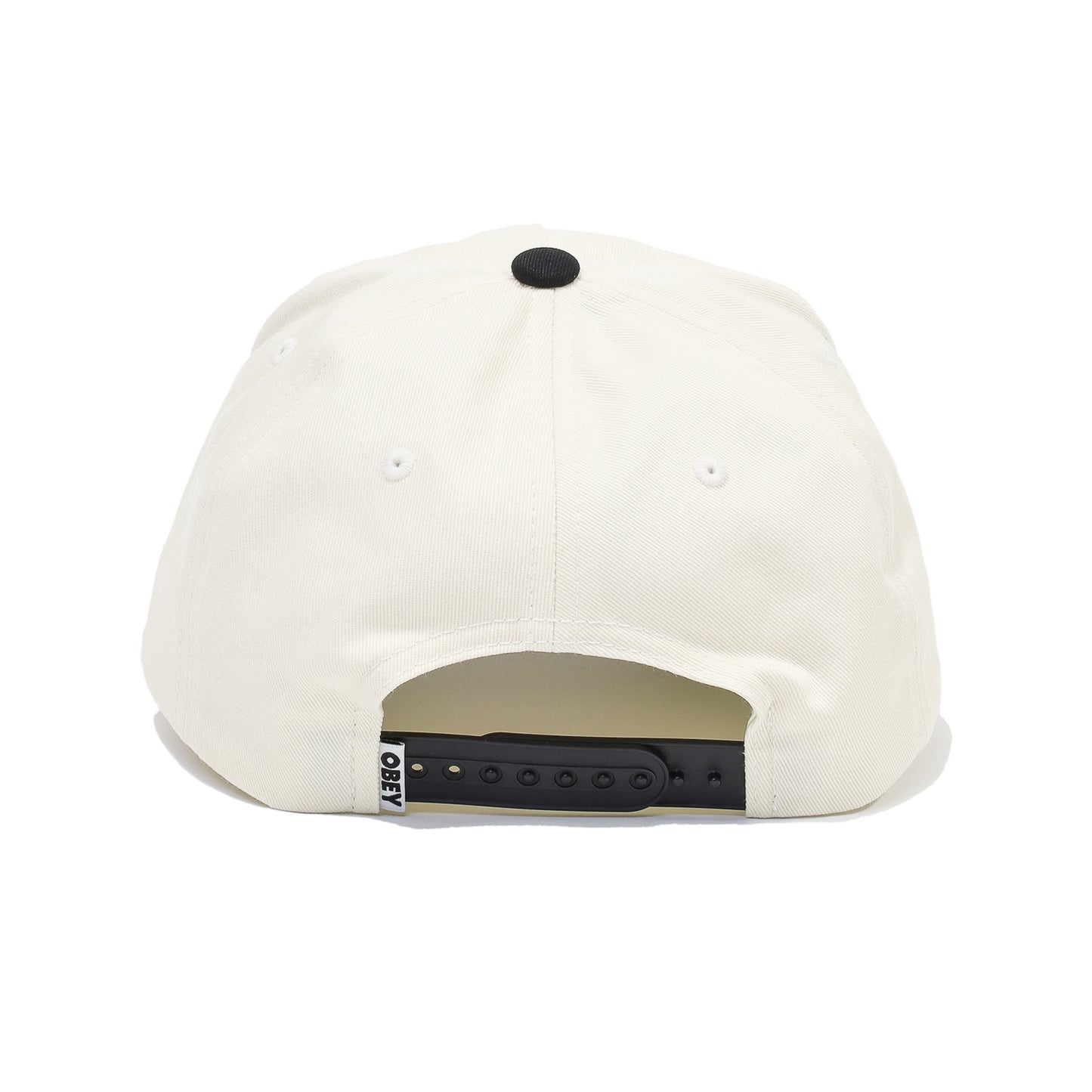 OBEY / OBEY DELTA 5 PANEL SNAPBACK CAP (BLACK MULTI)