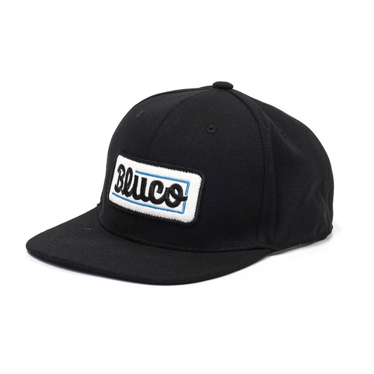 BLUCO / 6-PANEL CANVAS CAP -NOVEL- (BLACK)