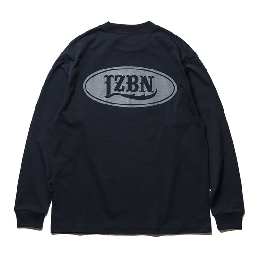 LZBN / MOTOR OVAL HEAVYWEIGHT L/S TEE (NAVY)
