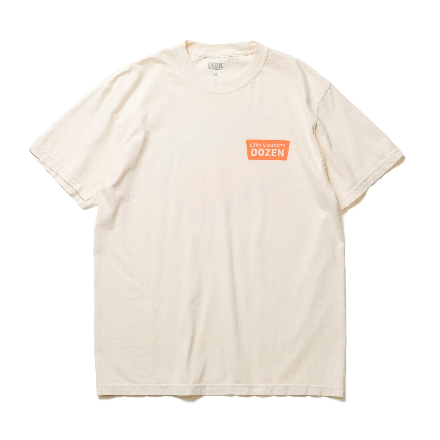 LZBN / DOZEN GARMENT DYED TEE (IVORY)