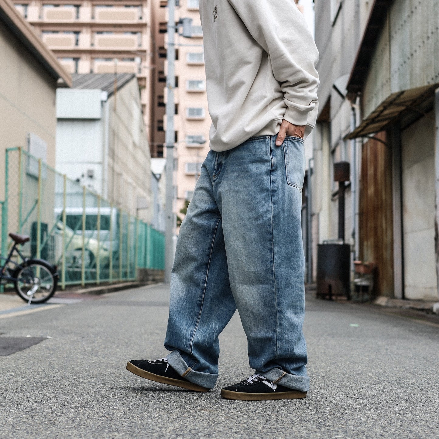 OBEY / CLASSIC BAGGY VINTAGE DENIM (HEAVY VINTAGE LIGHT INDIGO)