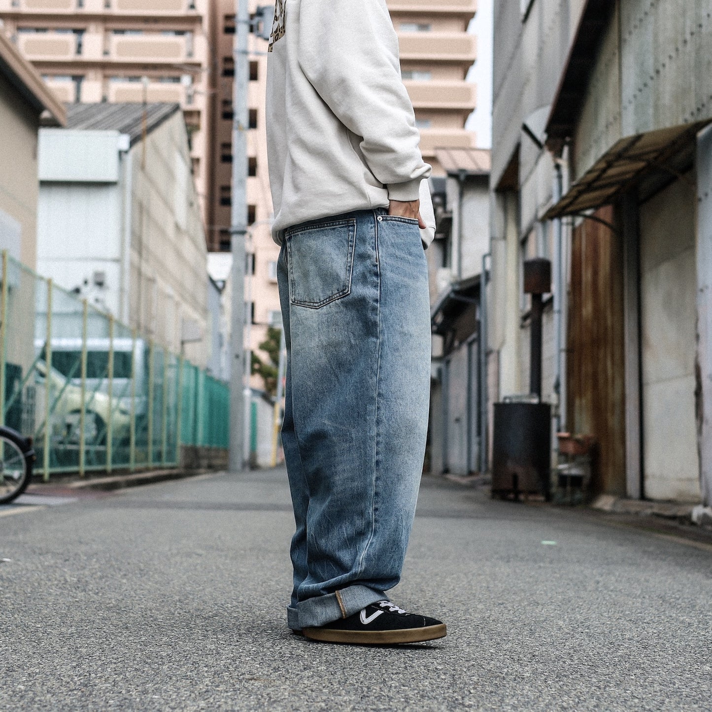 OBEY / CLASSIC BAGGY VINTAGE DENIM (HEAVY VINTAGE LIGHT INDIGO)