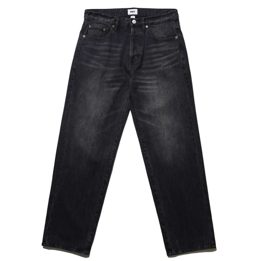 OBEY / BOXCAR STRAIGHT LEG DENIM (HEAVY VINTAGE BLACK)