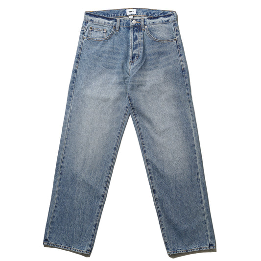 OBEY / BOXCAR STRAIGHT LEG DENIM (HEAVY VINTAGE INDIGO)
