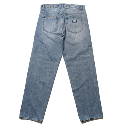 OBEY / BOXCAR STRAIGHT LEG DENIM (HEAVY VINTAGE INDIGO)