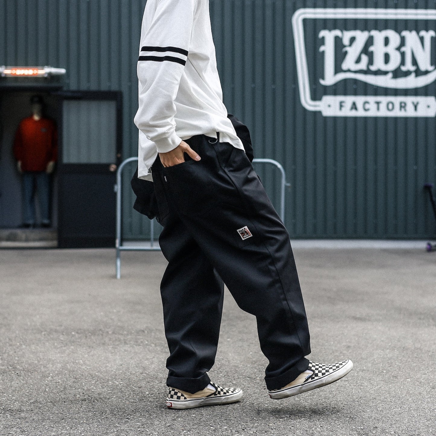 BLUCO / REGULAR EASY PAINTER PANTS (BLACK)