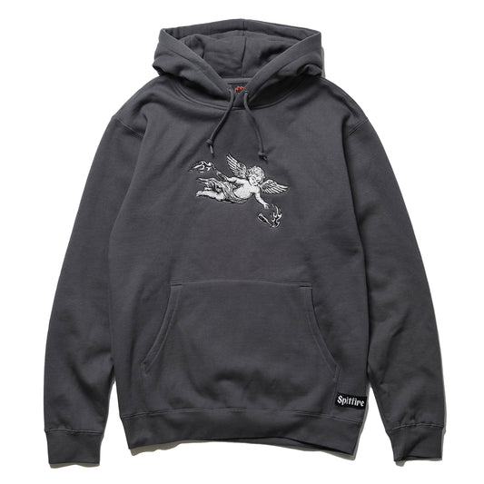 SPITFIRE / MOLOTOV ANGEL PULLOVER HOODIE (CHARCOAL)