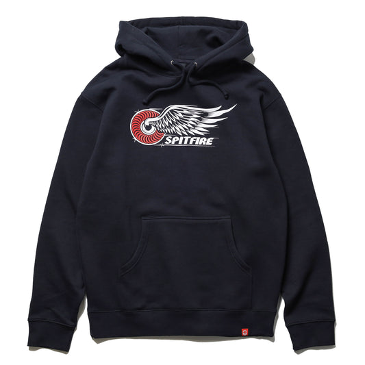 SPITFIRE / CLASSIC WING PULLOVER HOODIE (NAVY)