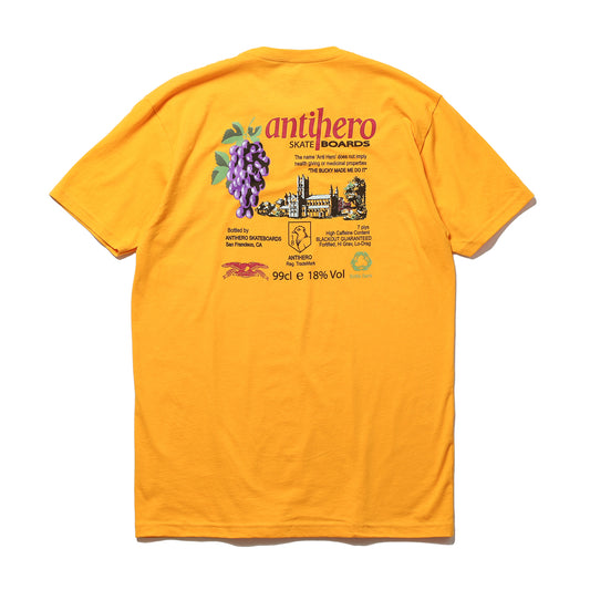 ANTIHERO / THE BUCKY S/S TEE (GOLD)