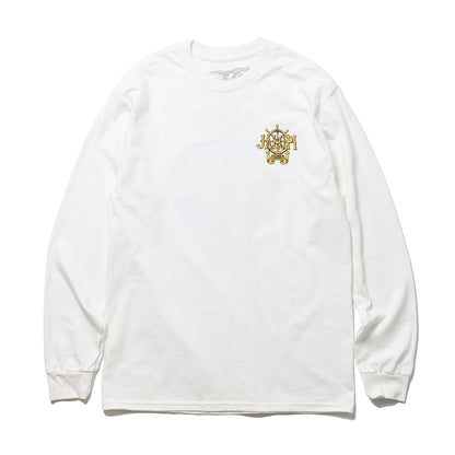 ANTIHERO / JALOPI TUGBOAT L/S TEE (WHITE)