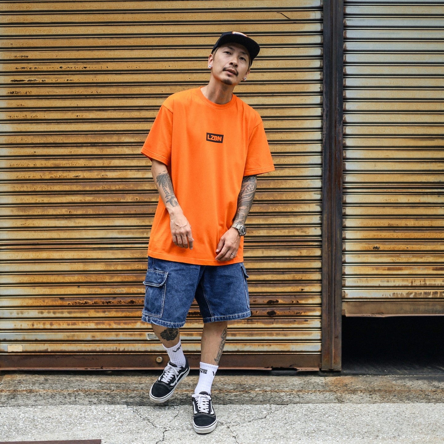 LZBN / WORKERS TEE (ORANGE)