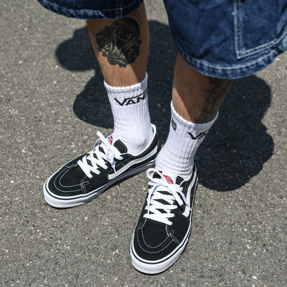 VANS / SK8-LOW (BLACK/TRUE WHITE)