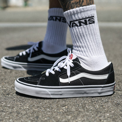 VANS / SK8-LOW (BLACK/TRUE WHITE)