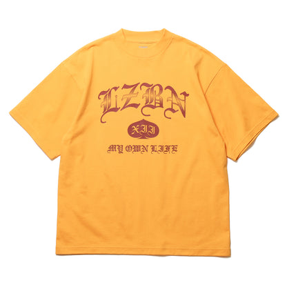 LZBN / OE COLLEGE HEAVYWEIGHT TEE (GOLD)