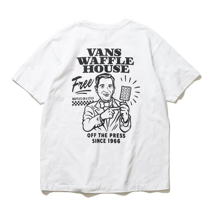 VANS / DEATH GRIP S/S TEE (WHITE)