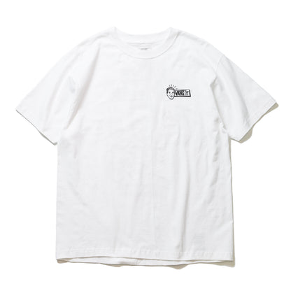 VANS / DEATH GRIP S/S TEE (WHITE)